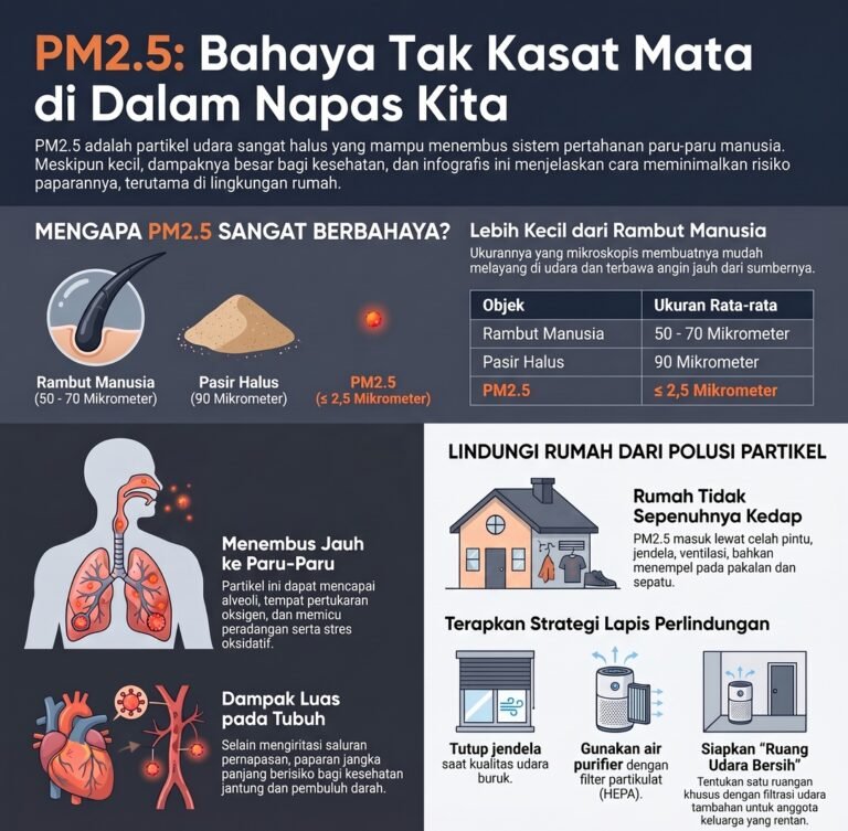 WHO: Asap Berbahaya bagi Paru-Paru hingga Jantung