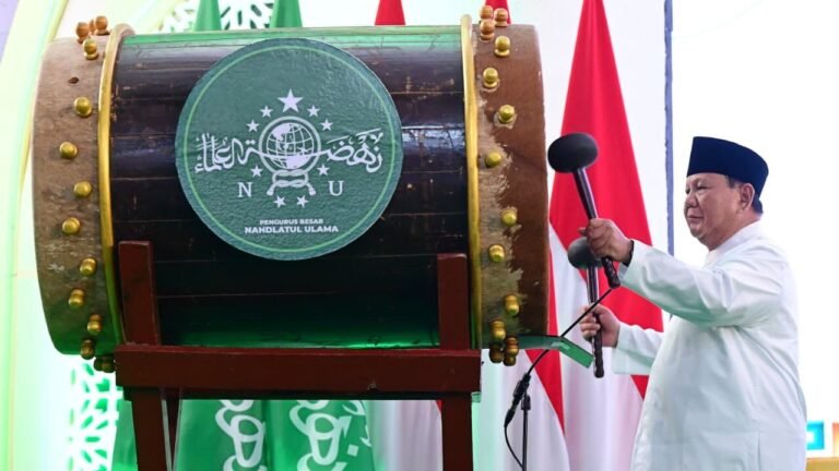 Presiden Prabowo Resmikan Pembukaan Muktamar Ke-35 NU
